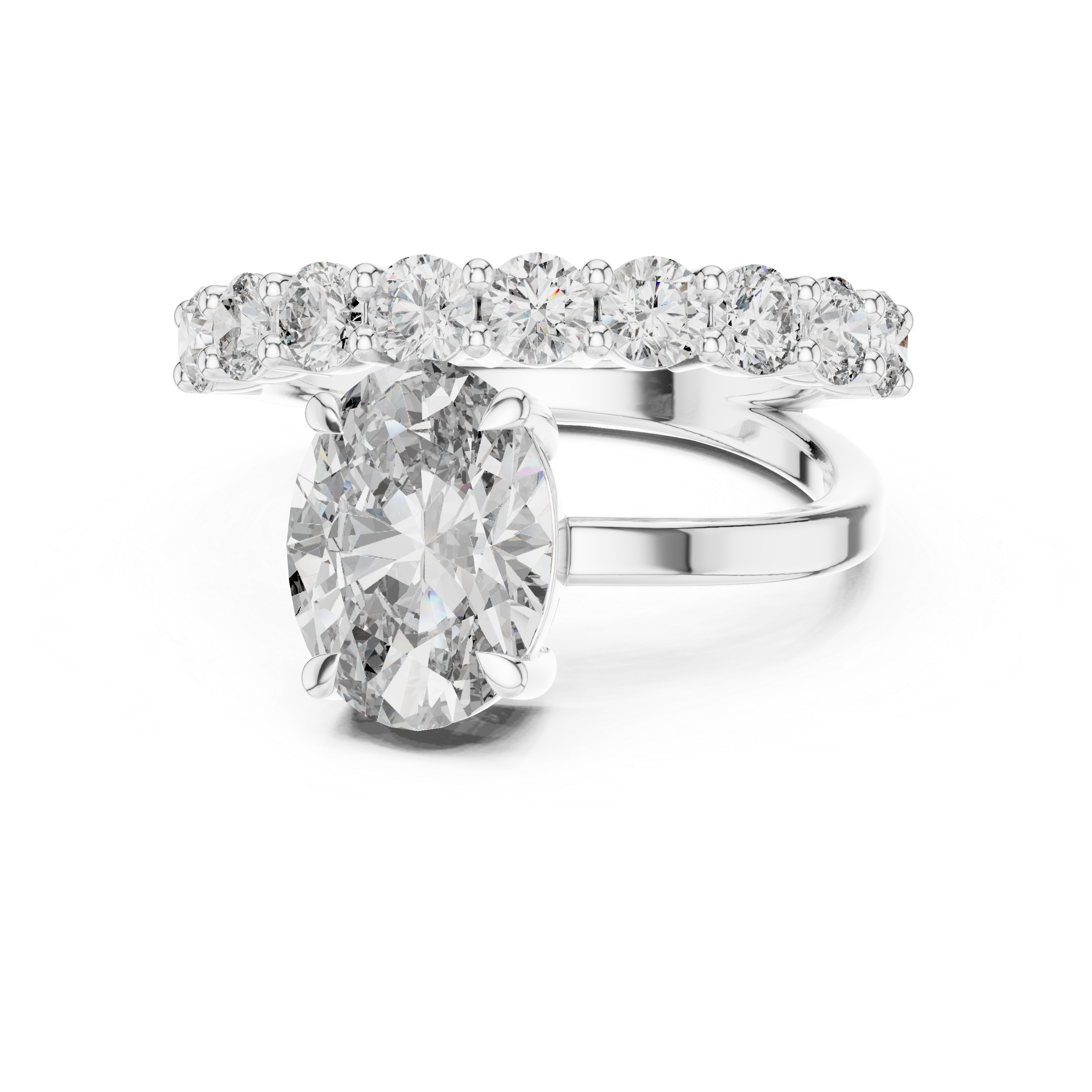 oval-14k white gold|oval-18k white gold|oval-platinum
