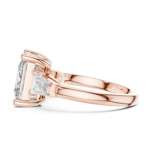 Load image 1 in gallery view. princess-14k rose gold|princess-18k rose gold