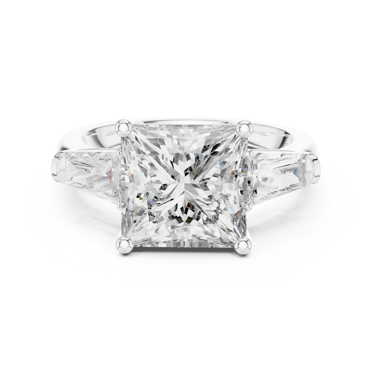 princess-14k white gold|princess-18k white gold|princess-platinum