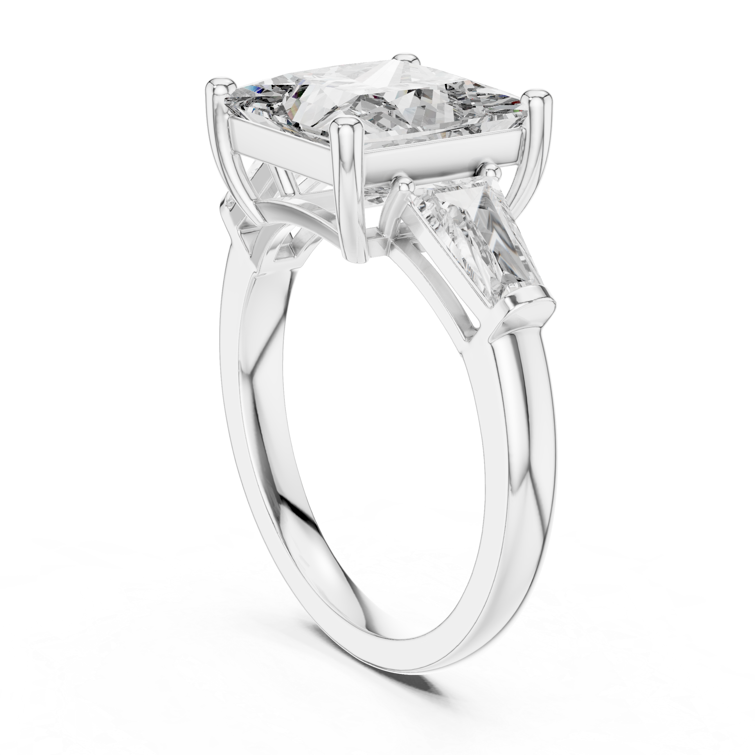 princess-14k white gold|princess-18k white gold|princess-platinum