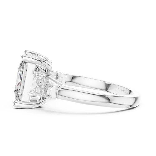 Load image 1 in gallery view. princess-14k white gold|princess-18k white gold|princess-platinum