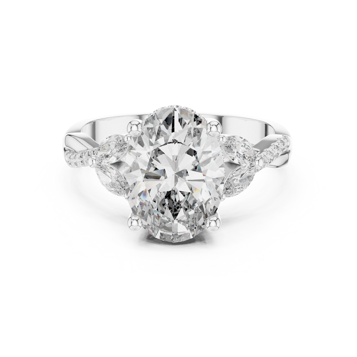 oval-14k white gold|oval-18k white gold|oval-platinum