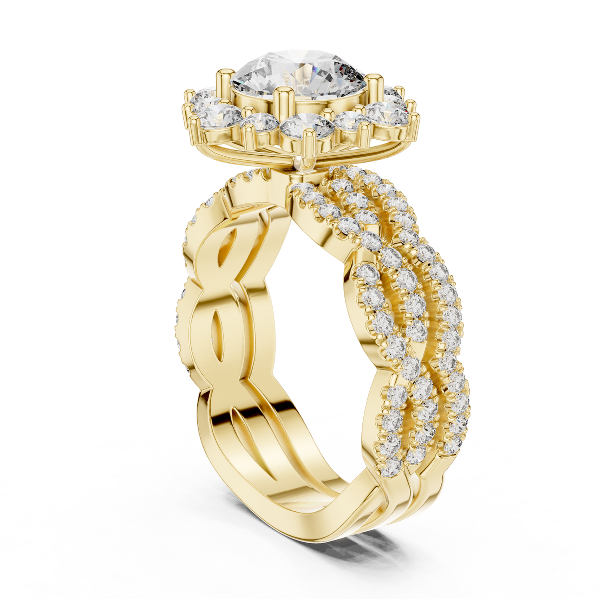 round-14k yellow gold|round-18k yellow gold