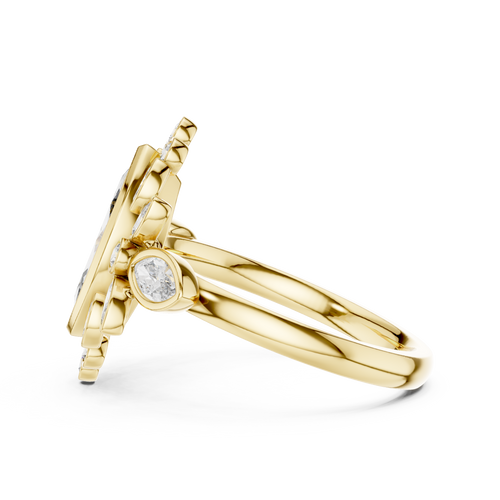 Load image 1 in gallery view. marquise-14k yellow gold|marquise-18k yellow gold