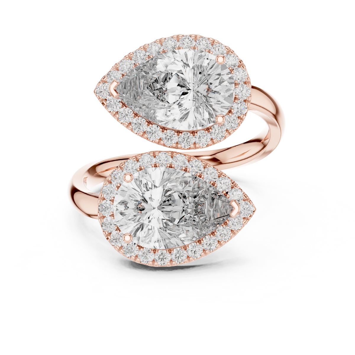 pear-14k rose gold|pear-18k rose gold