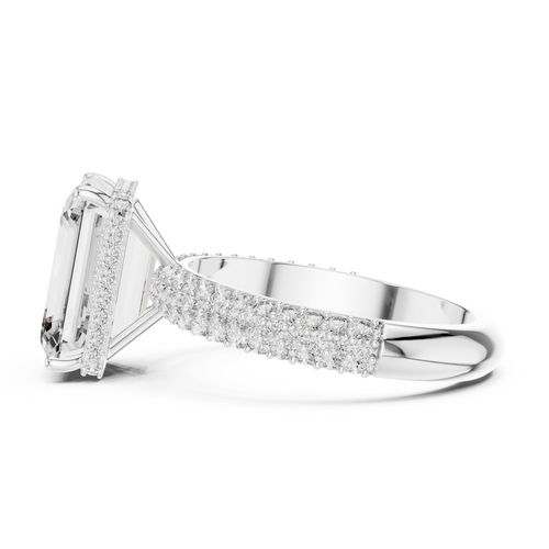 Load image 1 in gallery view. emerald-14k white gold|emerald-18k white gold|emerald-platinum