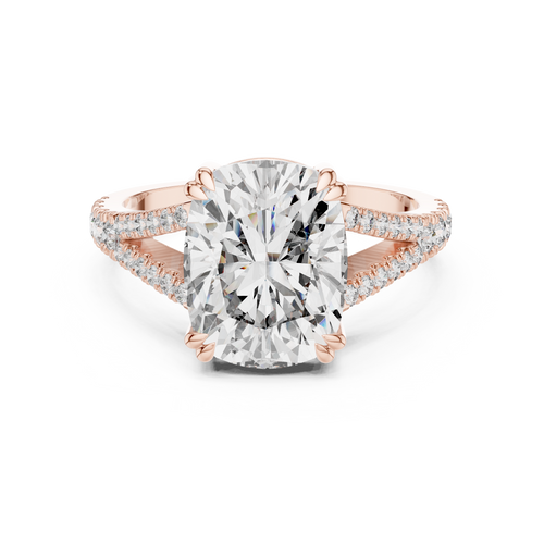 Load image 1 in gallery view. cushion-14k rose gold|cushion-18k rose gold