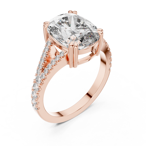 Load image 1 in gallery view. cushion-14k rose gold|cushion-18k rose gold