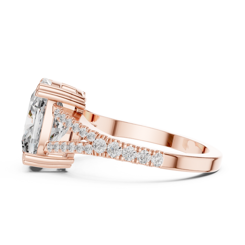 Load image 1 in gallery view. cushion-14k rose gold|cushion-18k rose gold