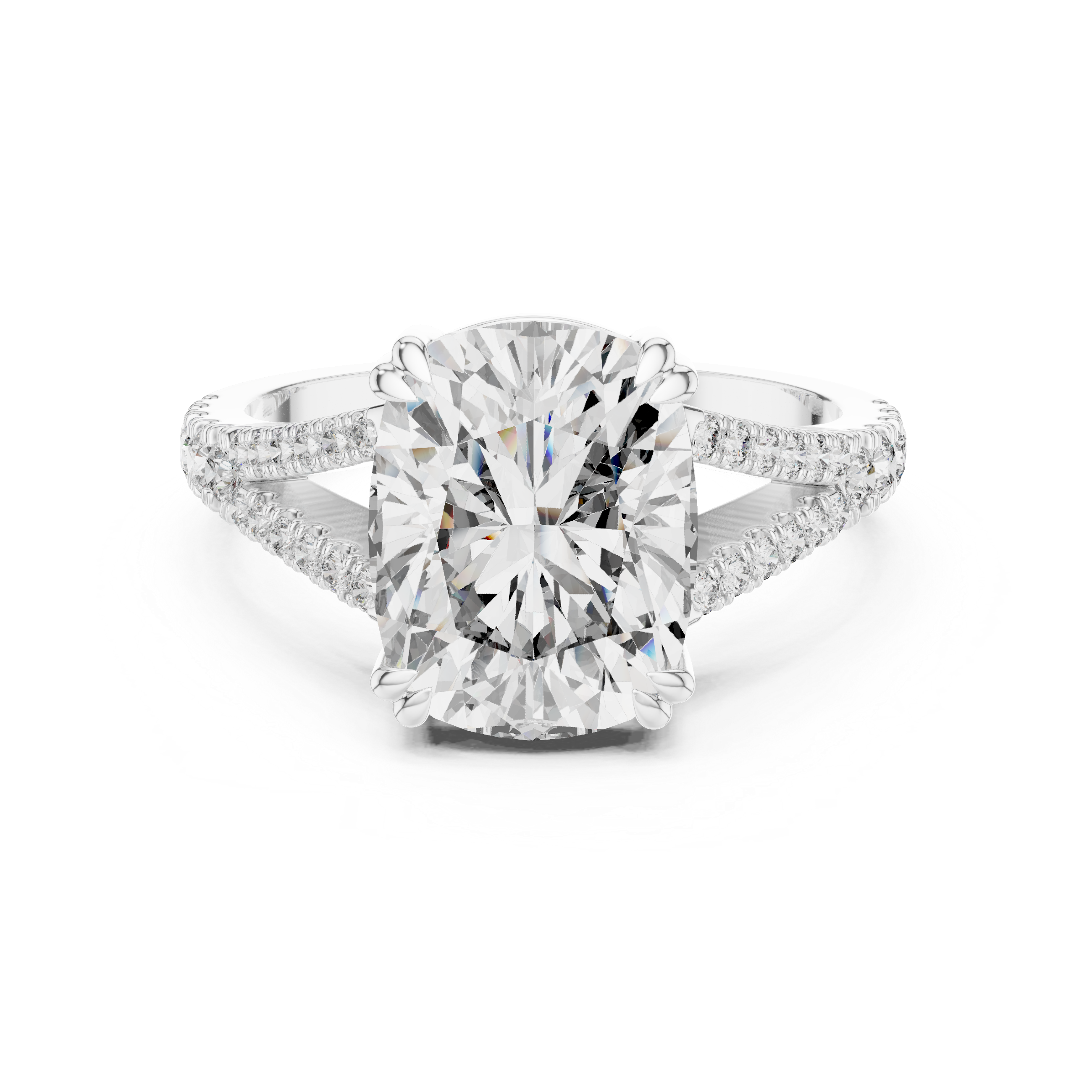 cushion-14k white gold|cushion-18k white gold|cushion-platinum