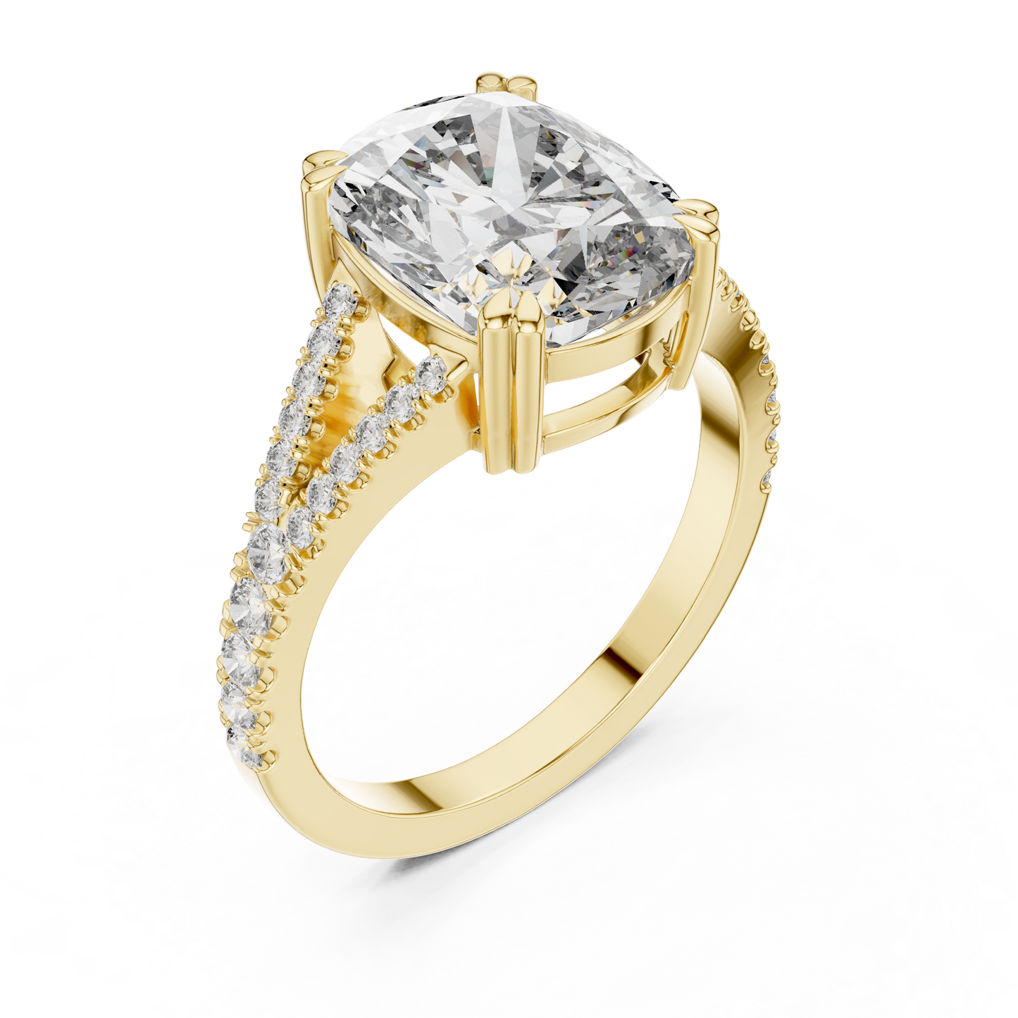 cushion-14k yellow gold|cushion-18k yellow gold