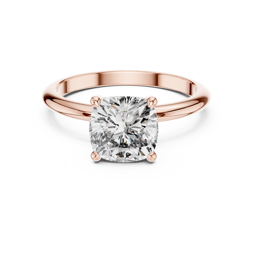 Load image 1 in gallery view. cushion-14k rose gold|cushion-18k rose gold