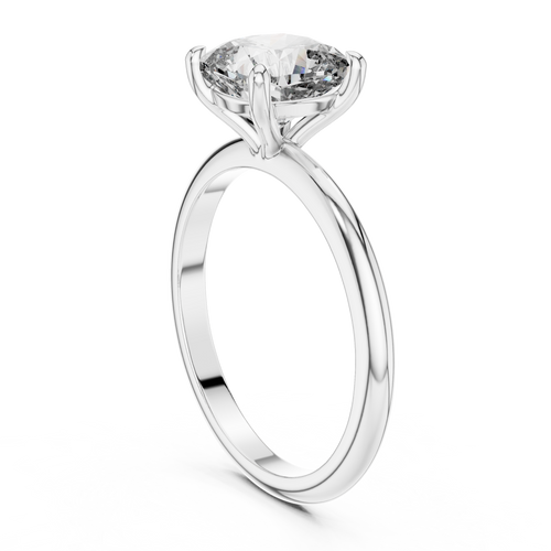 Load image 1 in gallery view. cushion-14k white gold|cushion-18k white gold|cushion-platinum
