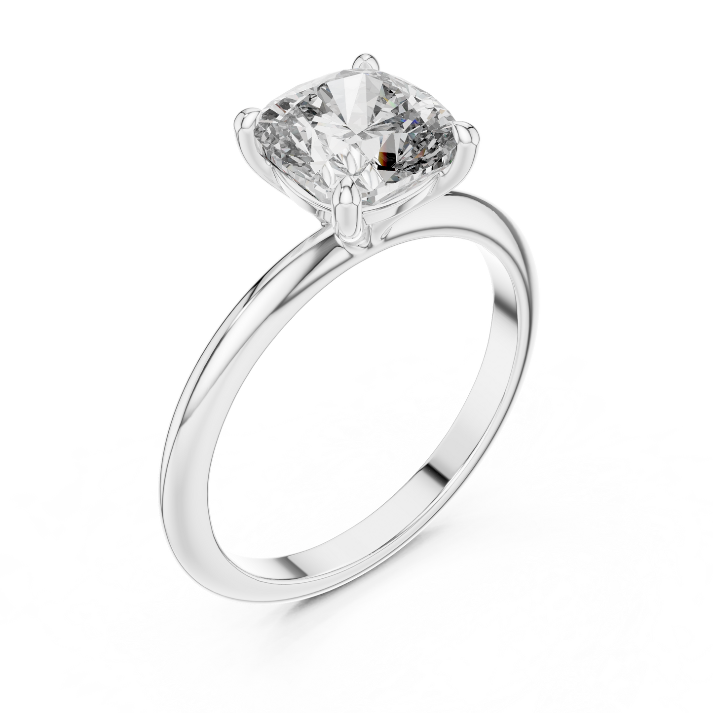 cushion-14k white gold|cushion-18k white gold|cushion-platinum