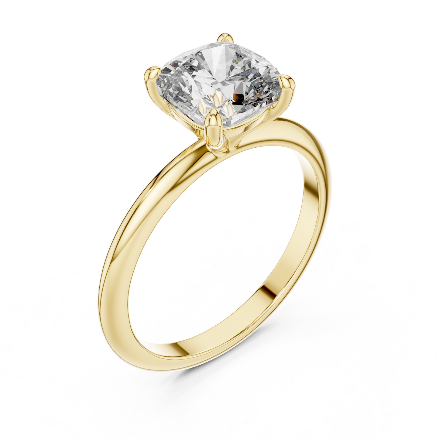 cushion-14k yellow gold|cushion-18k yellow gold