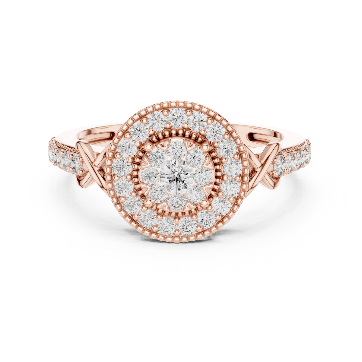 round-14k rose gold|round-18k rose gold
