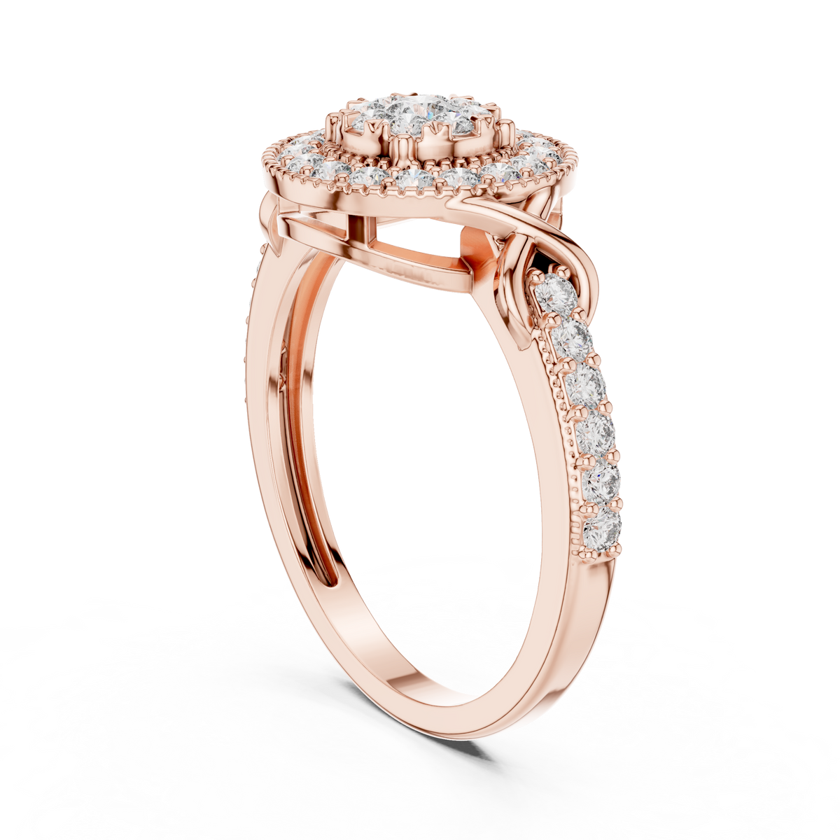 round-14k rose gold|round-18k rose gold