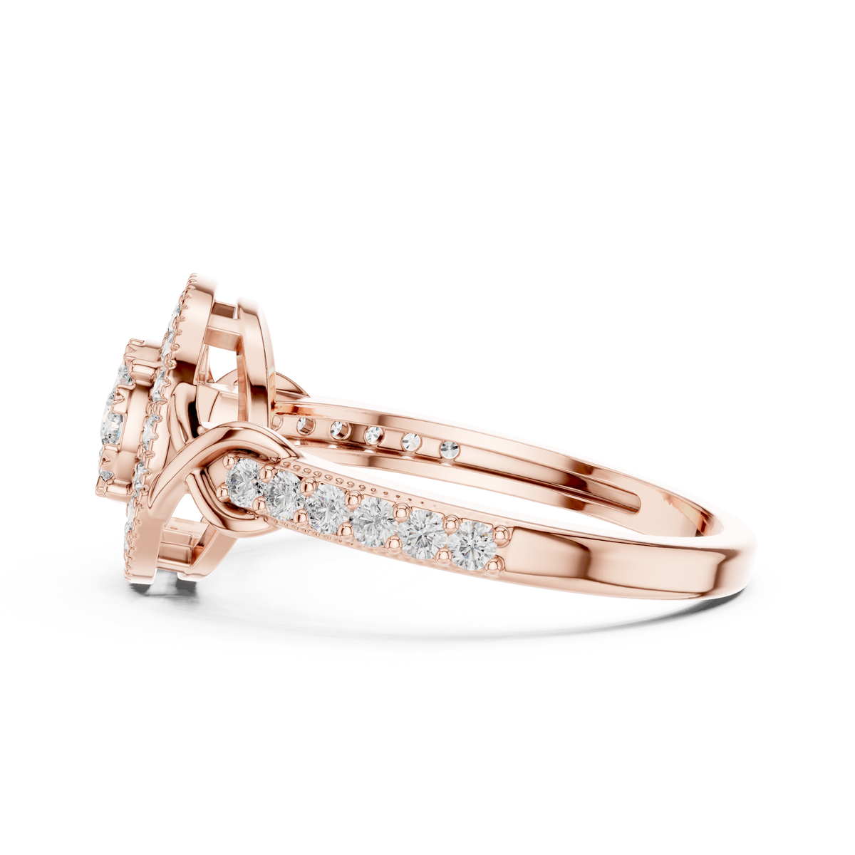 round-14k rose gold|round-18k rose gold