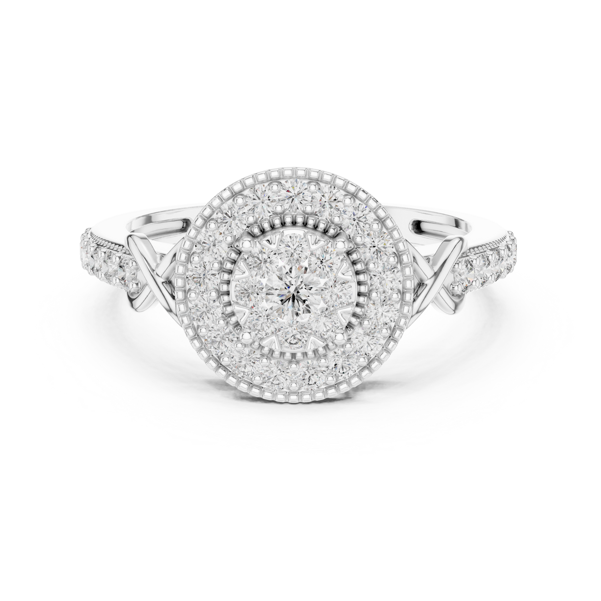 round-14k white gold|round-18k white gold|round-platinum