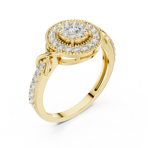 Load image 1 in gallery view. round-14k yellow gold|round-18k yellow gold