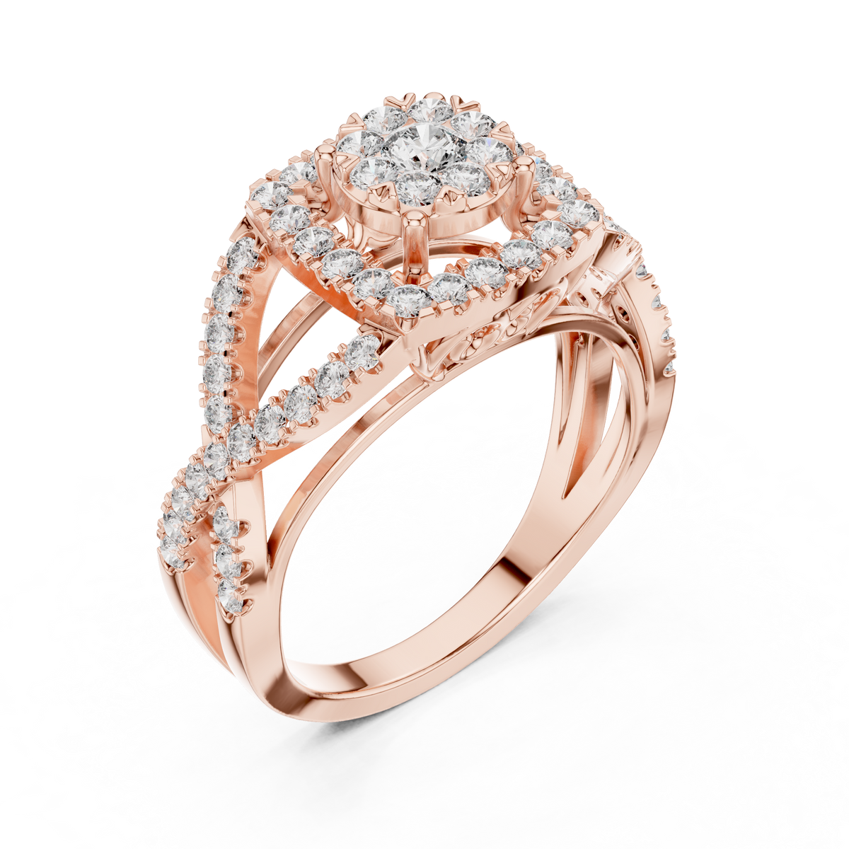 round-14k rose gold|round-18k rose gold