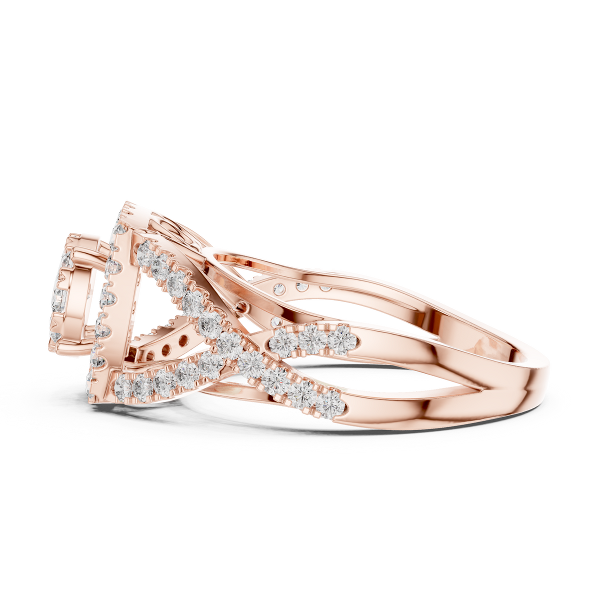 round-14k rose gold|round-18k rose gold