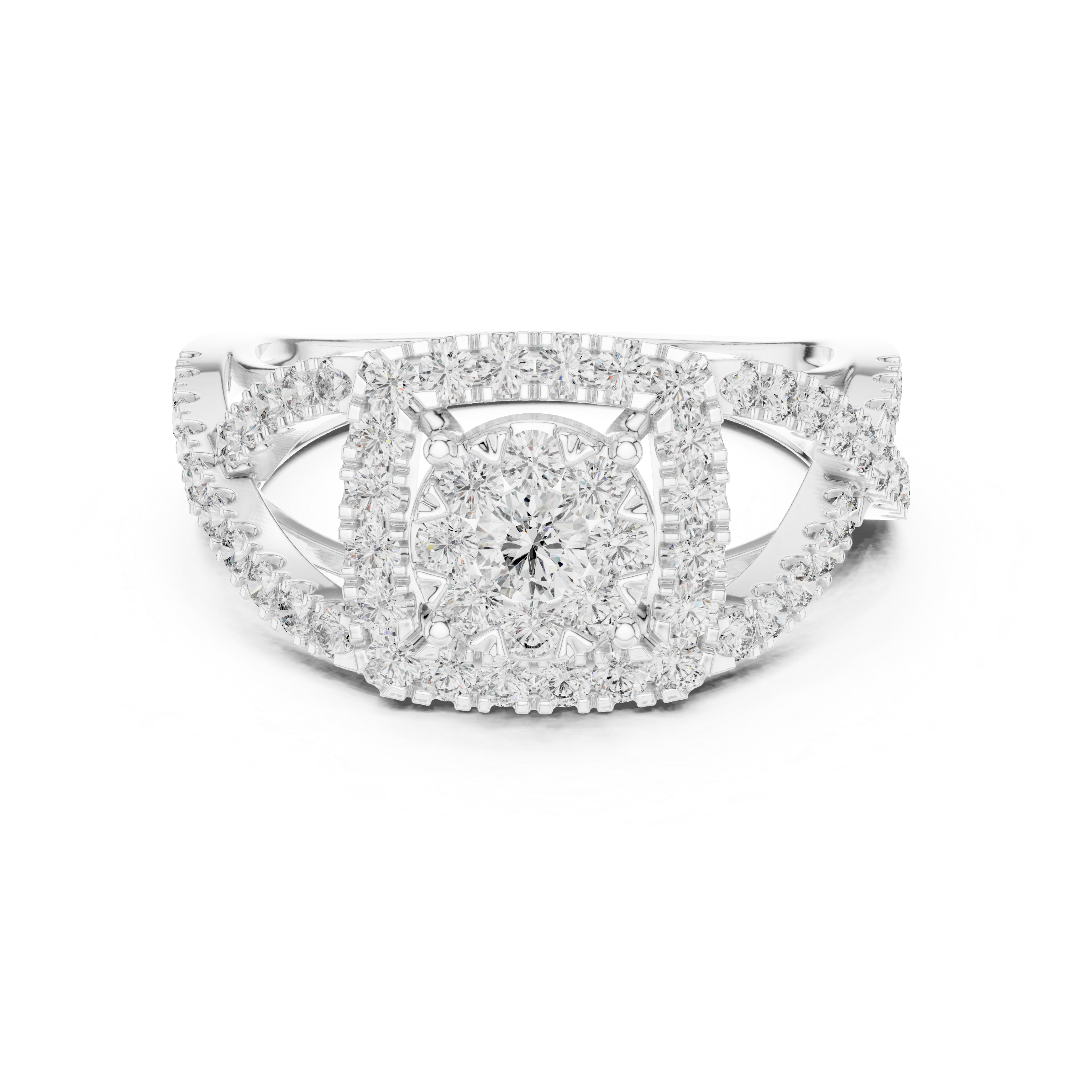round-14k white gold|round-18k white gold|round-platinum