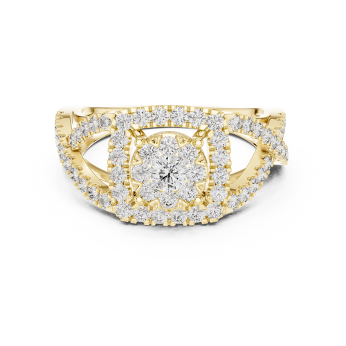 Load image 1 in gallery view. round-14k yellow gold|round-18k yellow gold