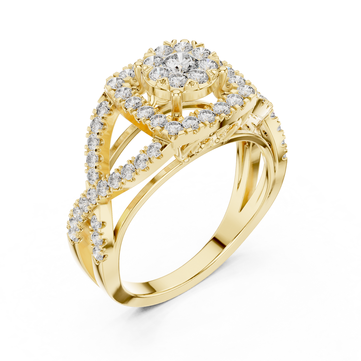 round-14k yellow gold|round-18k yellow gold