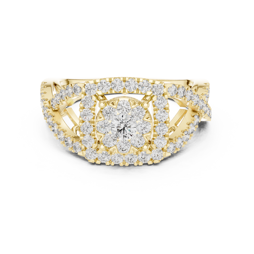 Load image 1 in gallery view. round-14k yellow gold|round-18k yellow gold