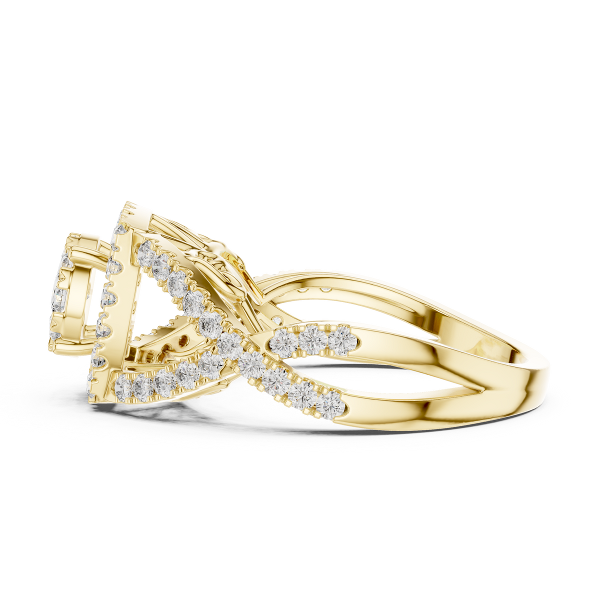 round-14k yellow gold|round-18k yellow gold