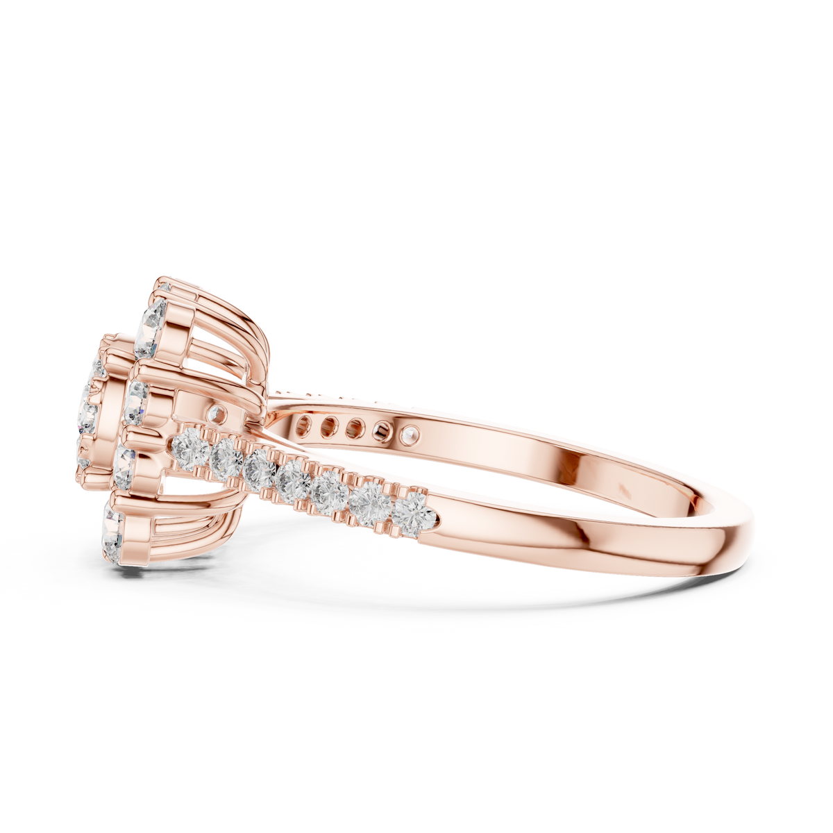 oval-14k rose gold|oval-18k rose gold