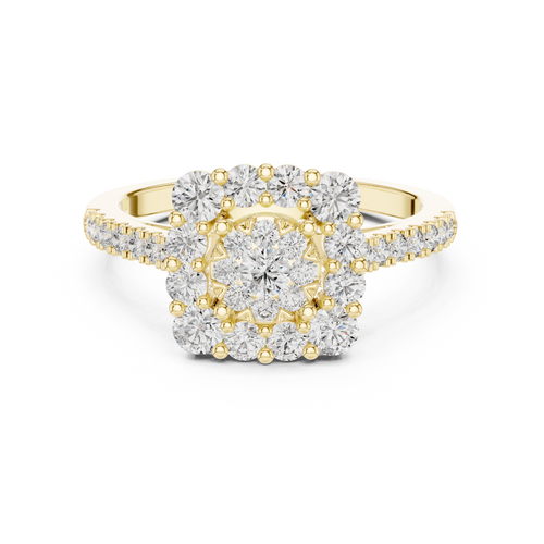 Load image 1 in gallery view. oval-14k yellow gold|oval-18k yellow gold