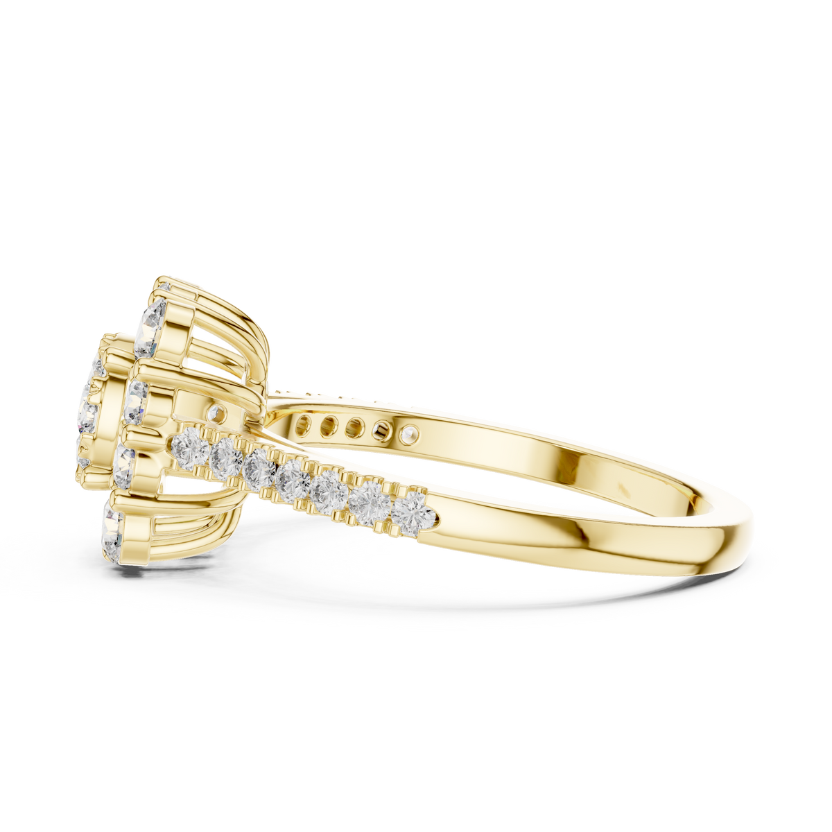 oval-14k yellow gold|oval-18k yellow gold