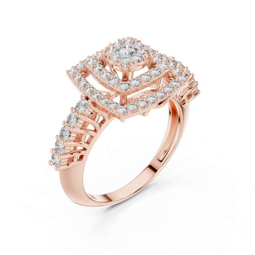 Load image 1 in gallery view. cushion-14k rose gold|cushion-18k rose gold
