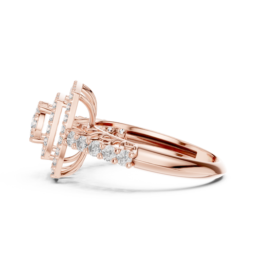 Load image 1 in gallery view. cushion-14k rose gold|cushion-18k rose gold