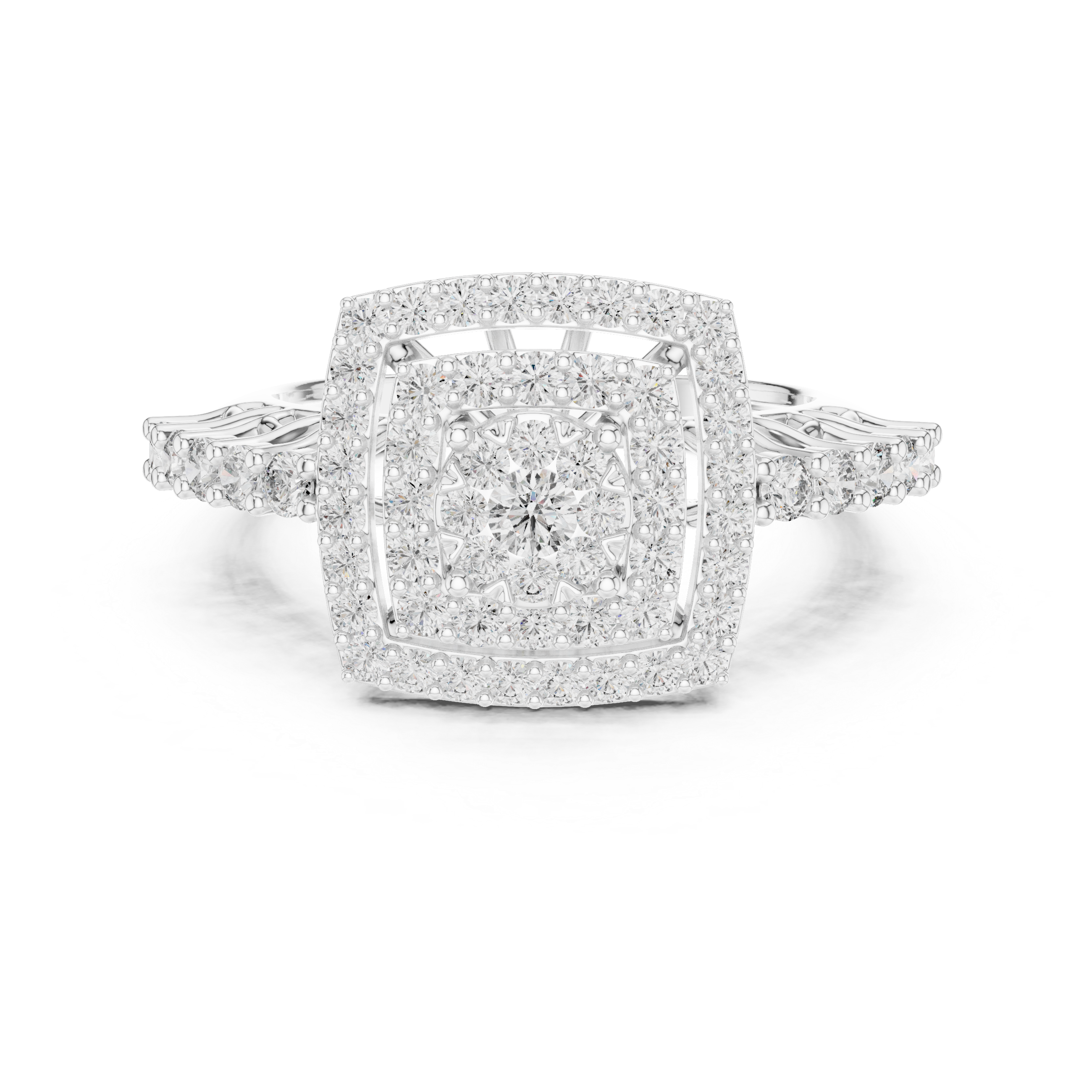 cushion-14k white gold|cushion-18k white gold|cushion-platinum