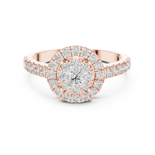 Load image 1 in gallery view. cushion-14k rose gold|cushion-18k rose gold