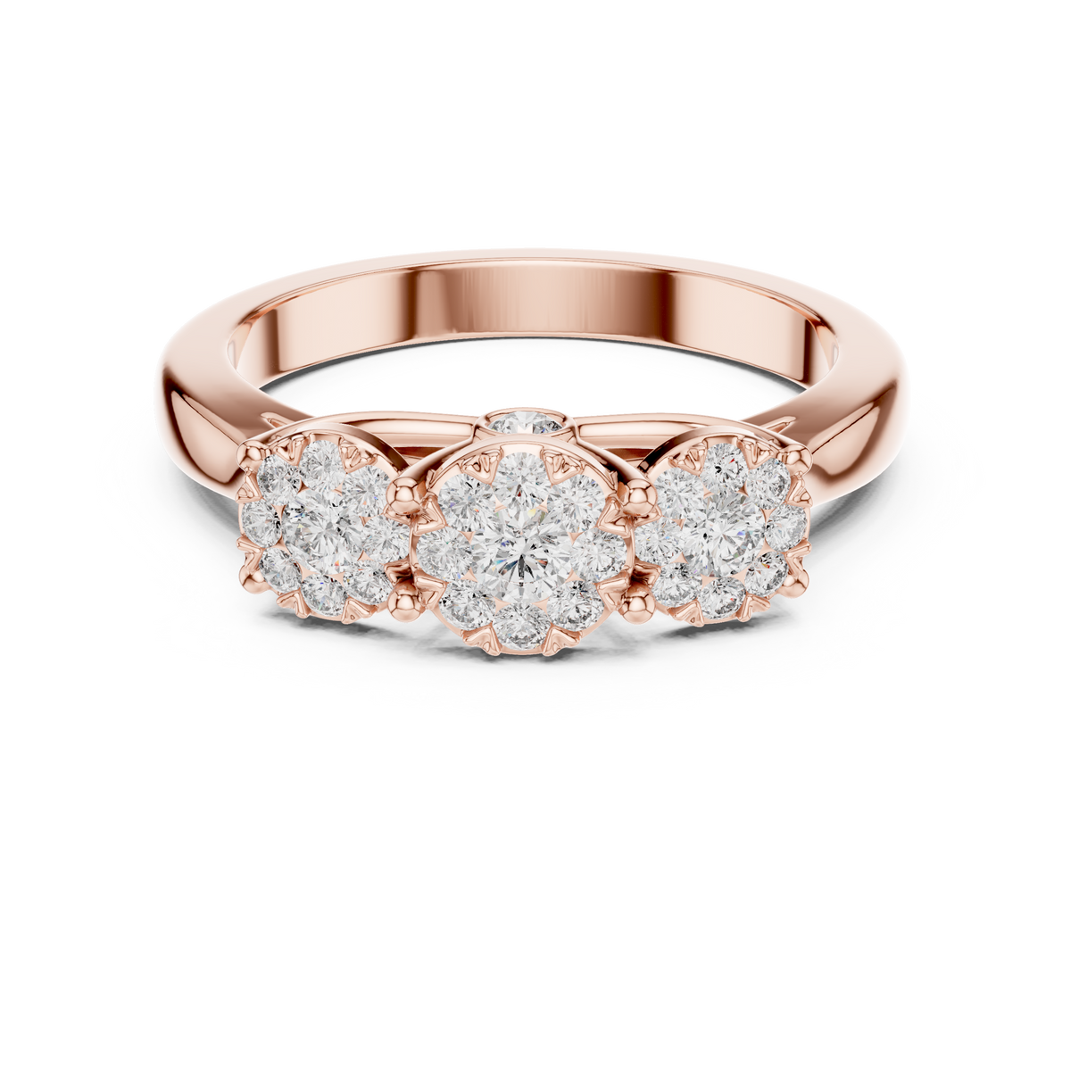 round-14k rose gold|round-18k rose gold