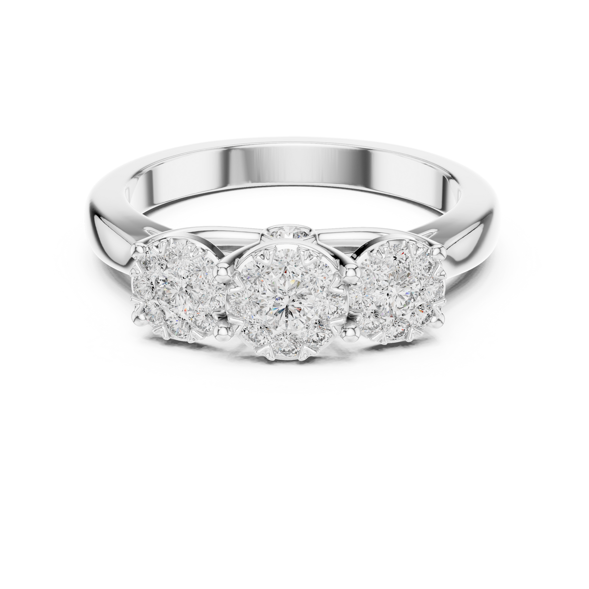 round-14k white gold|round-18k white gold|round-platinum