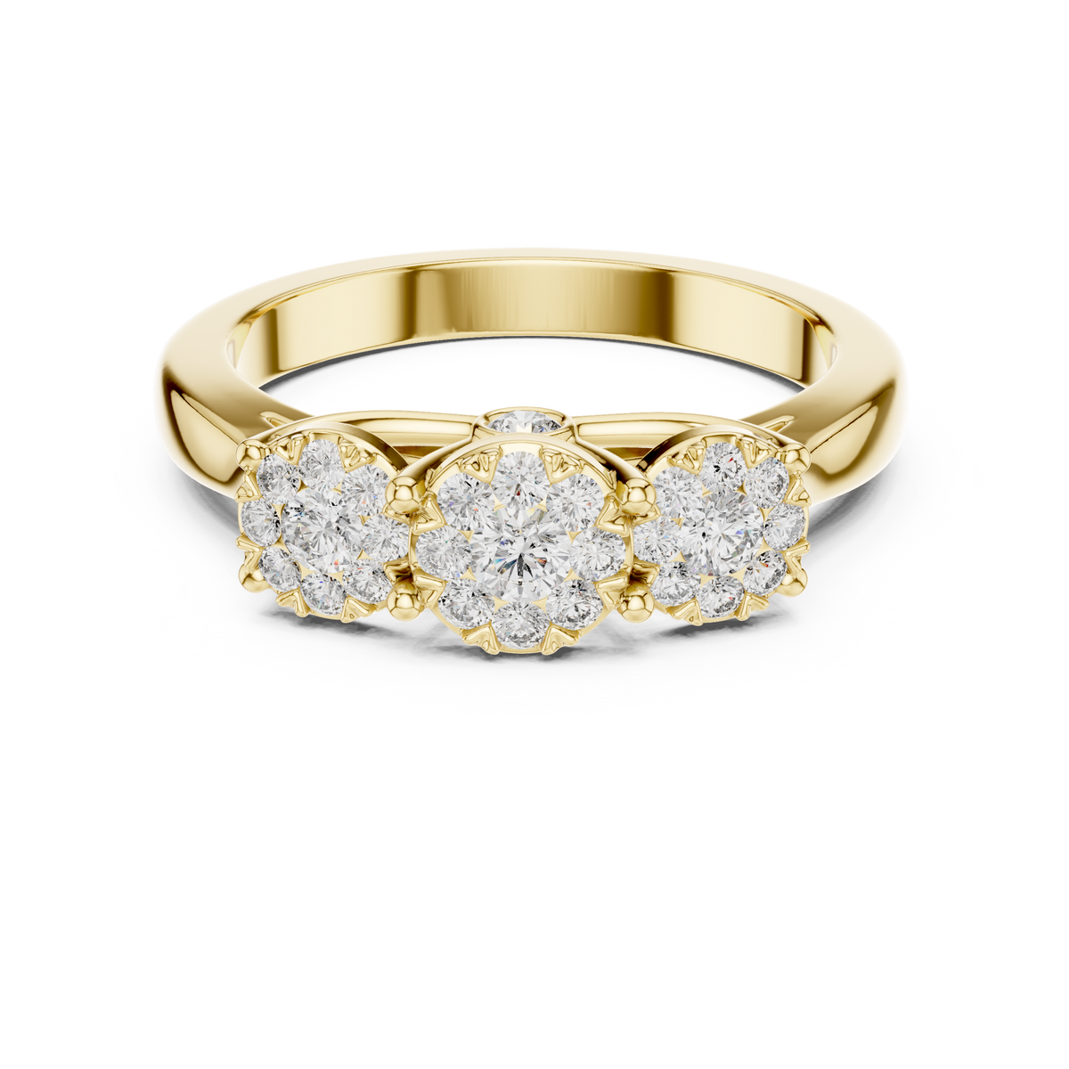 round-14k yellow gold|round-18k yellow gold
