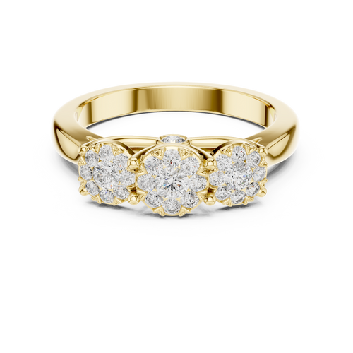 Load image 1 in gallery view. round-14k yellow gold|round-18k yellow gold
