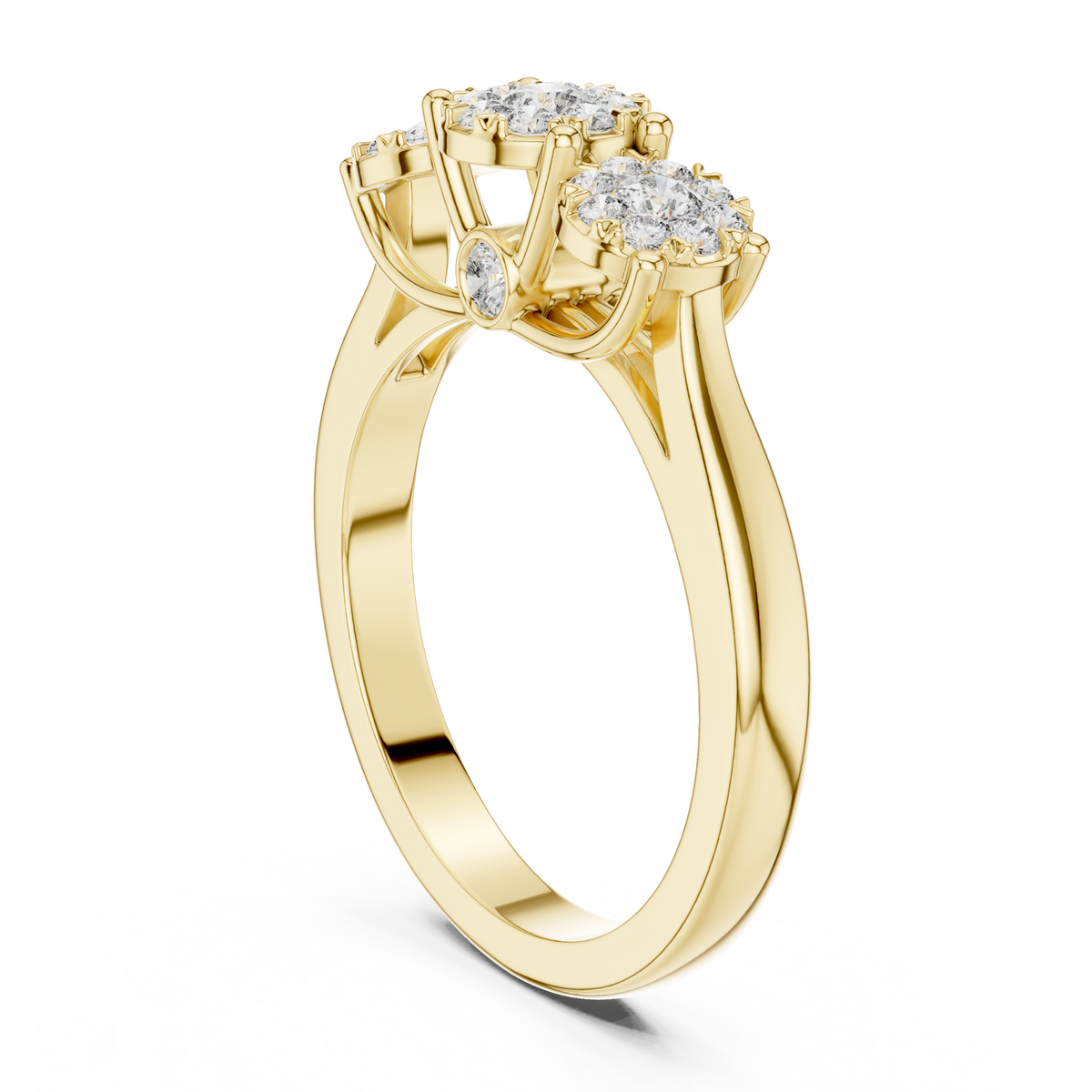 round-14k yellow gold|round-18k yellow gold