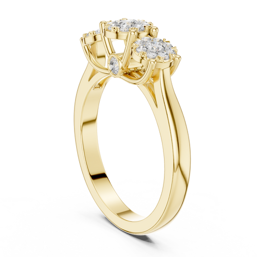 Load image 1 in gallery view. round-14k yellow gold|round-18k yellow gold