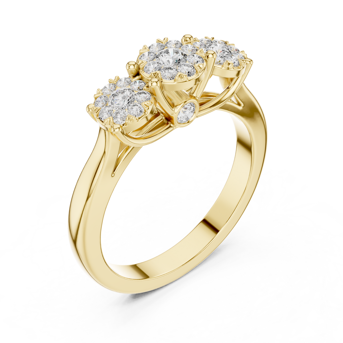 round-14k yellow gold|round-18k yellow gold
