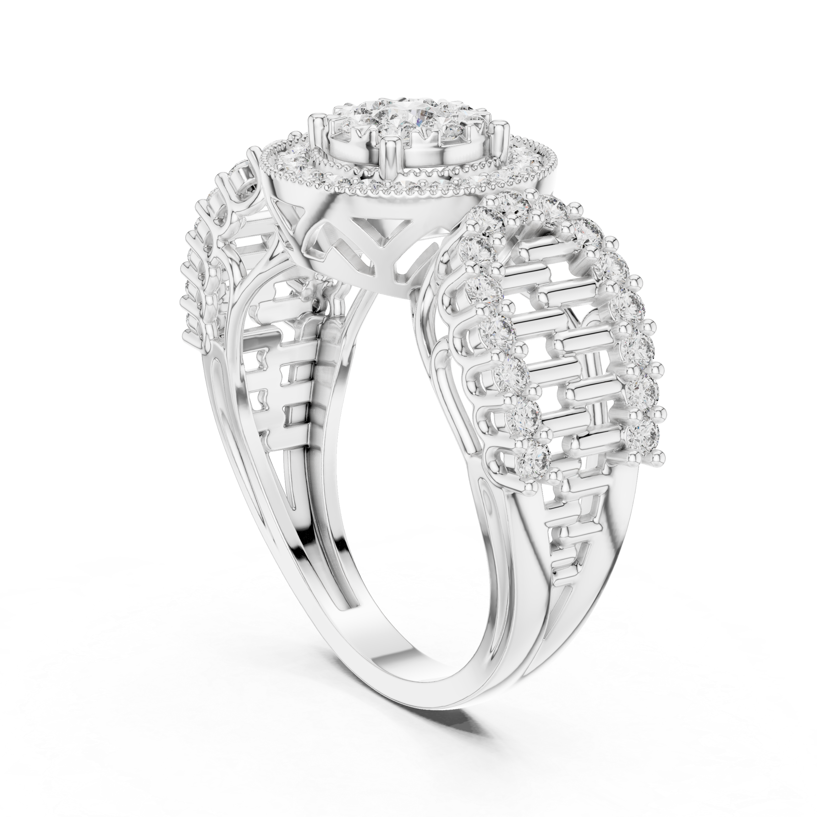 round-14k white gold|round-18k white gold|round-platinum