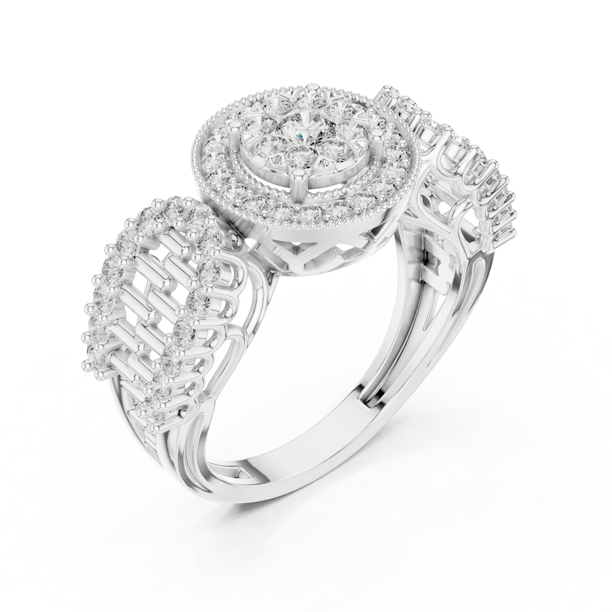 round-14k white gold|round-18k white gold|round-platinum