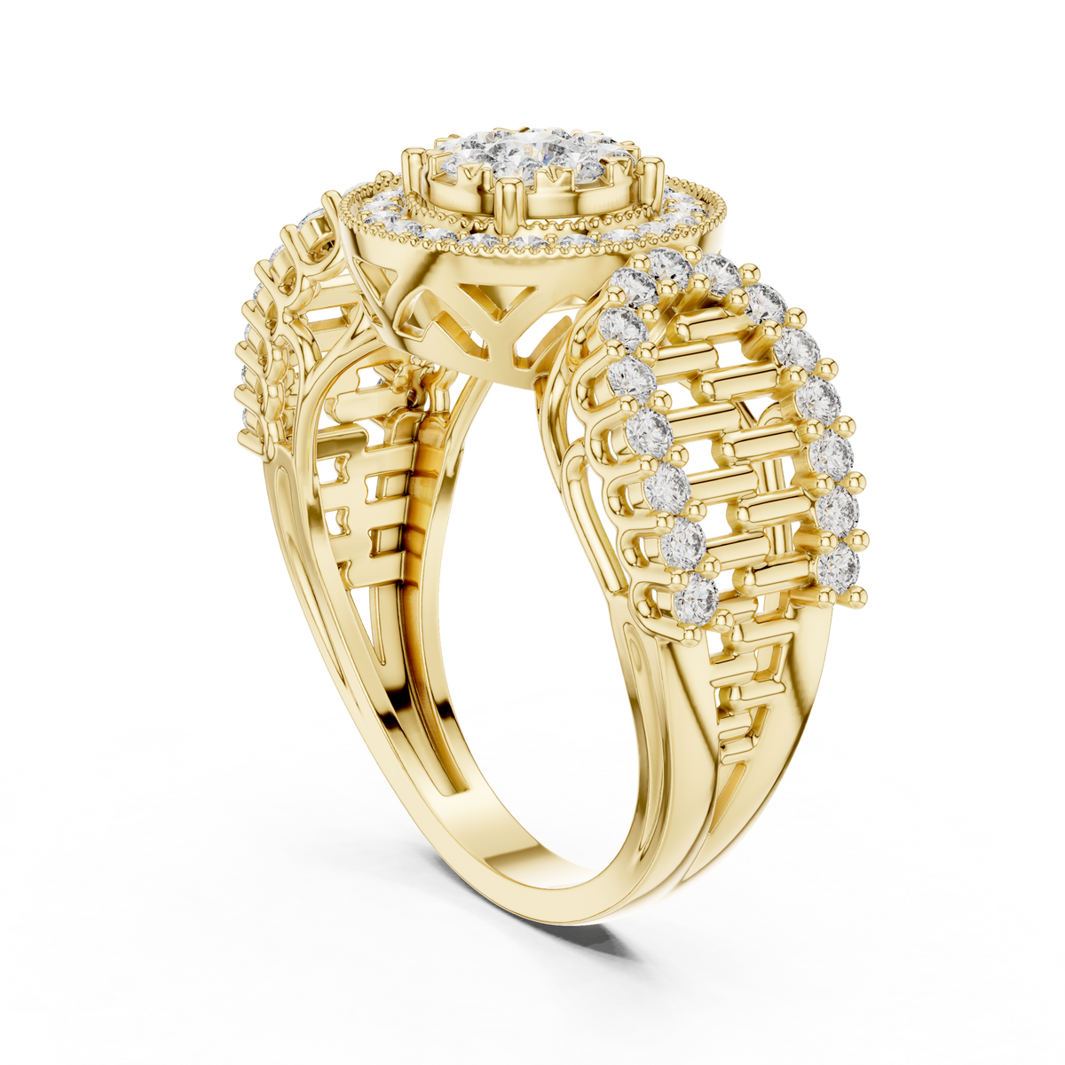 round-14k yellow gold|round-18k yellow gold