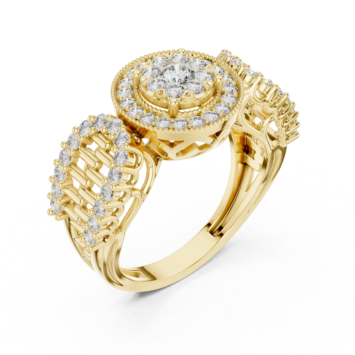 round-14k yellow gold|round-18k yellow gold