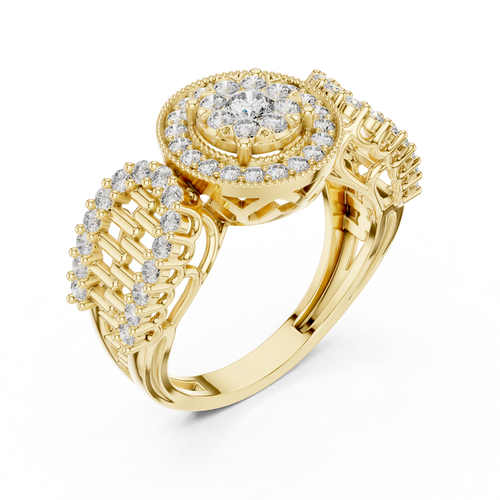 Load image 1 in gallery view. round-14k yellow gold|round-18k yellow gold